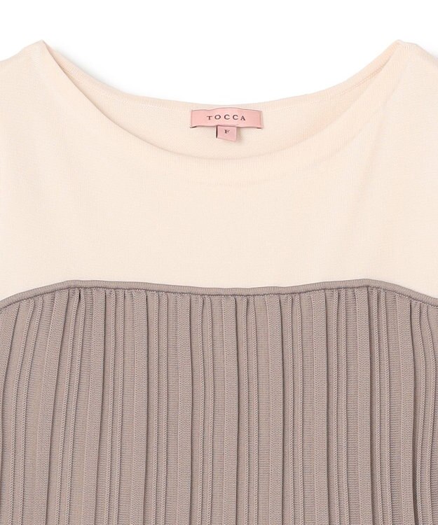 TOCCA BEA TOP KNIT DRESS ニットドレス ベージュ