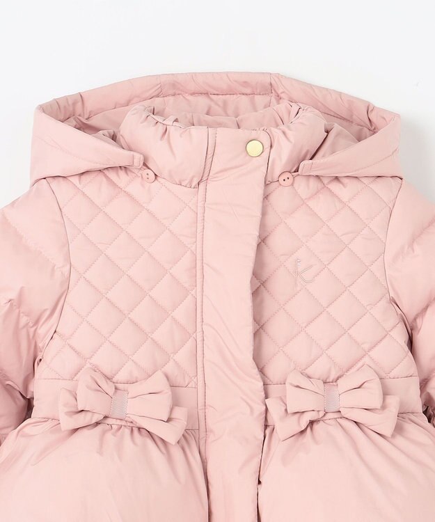 組曲 KIDS 【90-100cm】中綿BABY ショートコート ピンク系