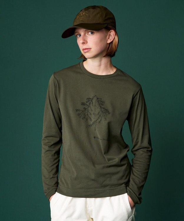 JOSEPH ABBOUD MOUNTAIN 【ECO撥水/起毛裏地】マイクロリップワッシャー  キャップ カーキ系