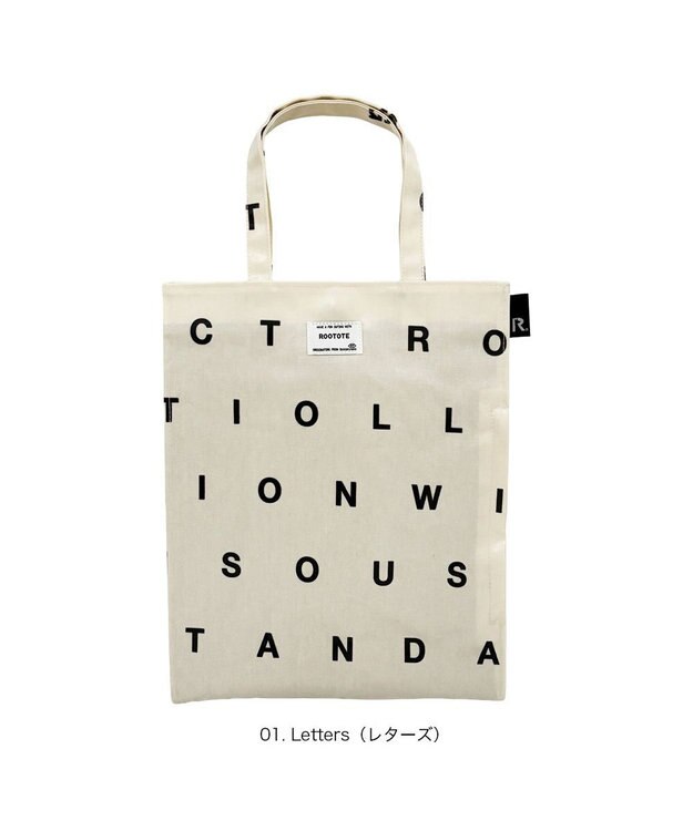 ROOTOTE 3525【ルートート】EU.アーキャトル.ラミネート-V 01：レターズ