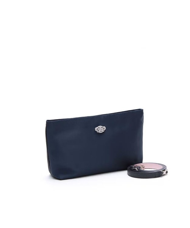 A.D.M.J. ナイロンリュクスアールデコ2WAYクロスボディ NAVY