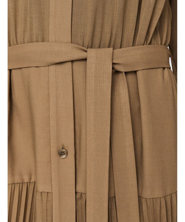 JOSEPH ウィンターボイル　シャツドレス Oak
