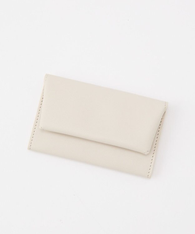 russet レザー名刺ケース(SO-439) Ivory
