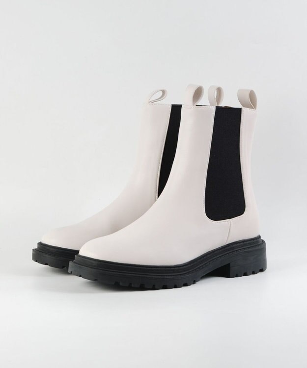 BONTRE 【MIONOTIS/ミオノティス】晴雨兼用サイドゴアブーツ/702B アイボリー