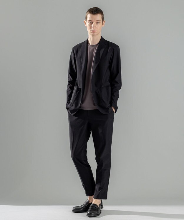 JOSEPH HOMME ＜新色追加＞新素材【抜群の通気性/360度ストレッチ】エアトールストレッチ パッチポケットジャケット ブラック系