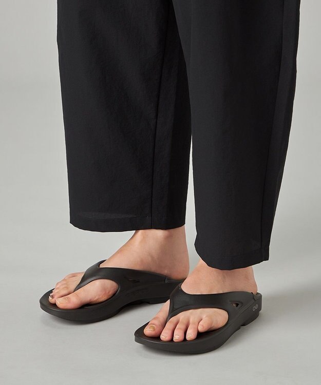 Chacott マイクロドットワイドパンツ ブラック