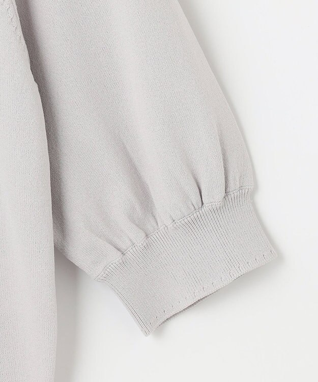 ANY SIS 【洗える】ハーフスリーブ カーディガン アイスグレー