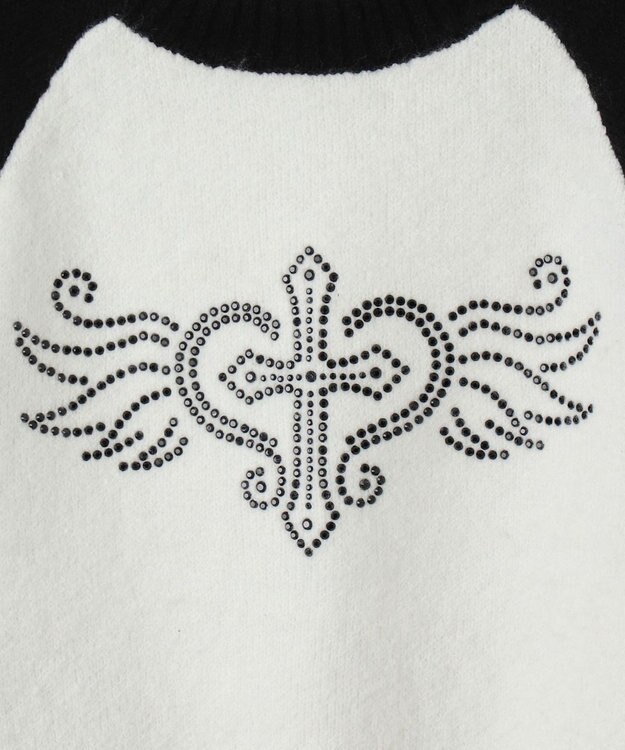 WEGO フラッフィーラグランちびニット 柄2