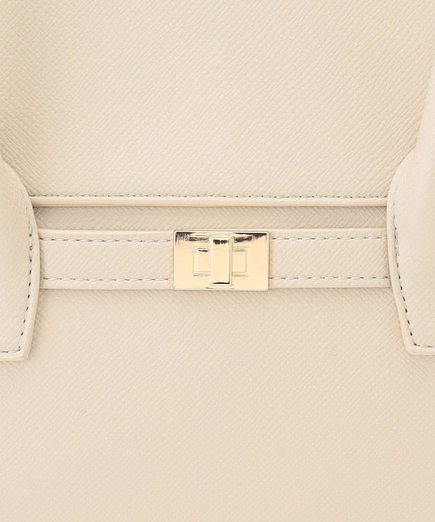 ANY SIS ダブルハンドルトート バッグ ライトベージュ