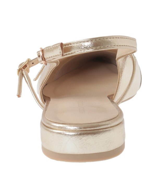 YECCA VECCA バックストラップメリージェーンパンプス Black