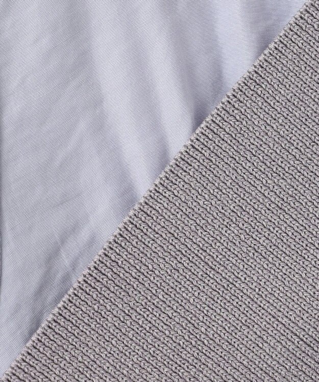 Feroux 【洗える】ビスチェドッキングニット プルオーバー スカイブルー系