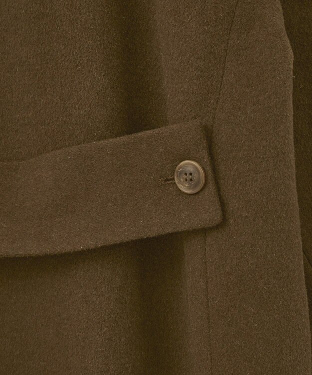 CRAFT STANDARD BOUTIQUE ウールライクロングコート Brown