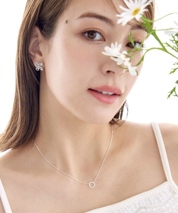 Tiaclasse 【安田美沙子さん着用】シルバータイニーネックレス シルバーB