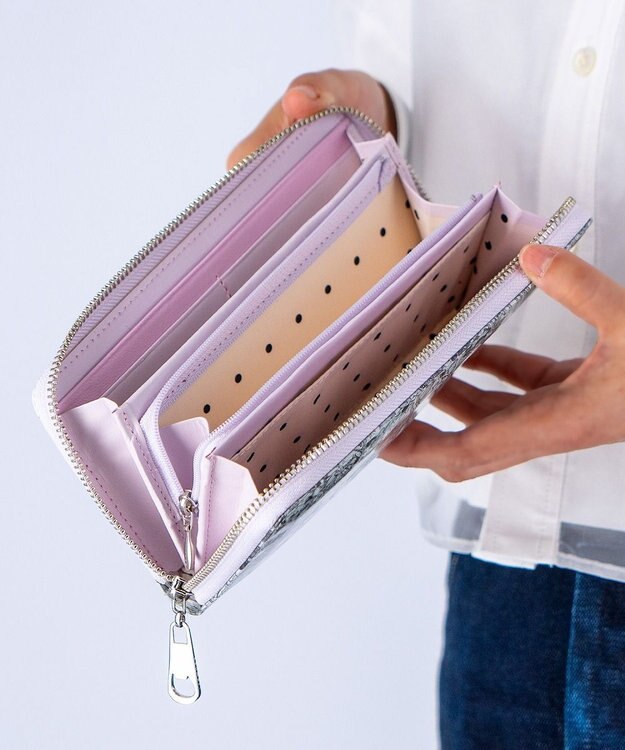 tsumori chisato CARRY Together ラウンドファスナー長財布 ブラック