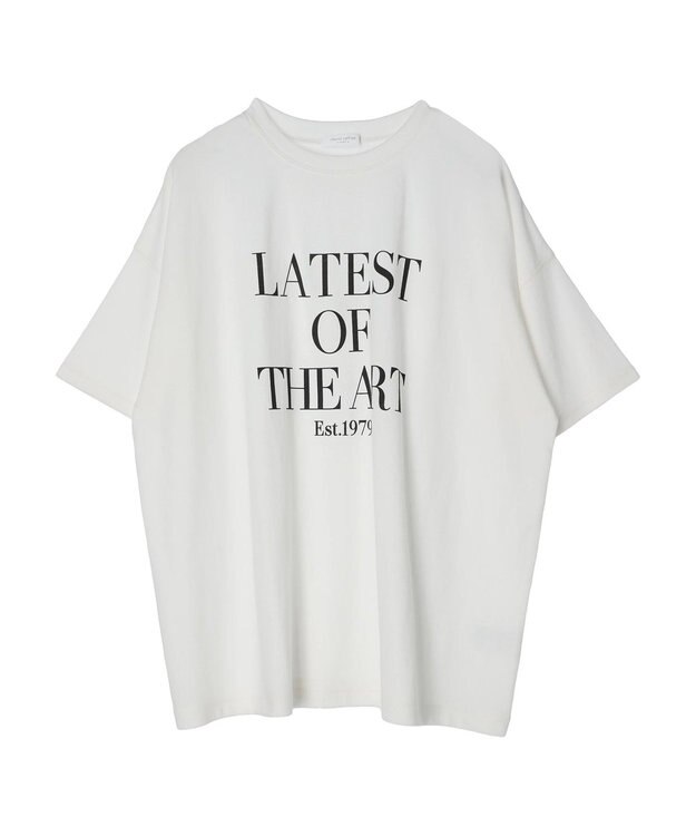 Green Parks ロゴ半袖チュニック Off White