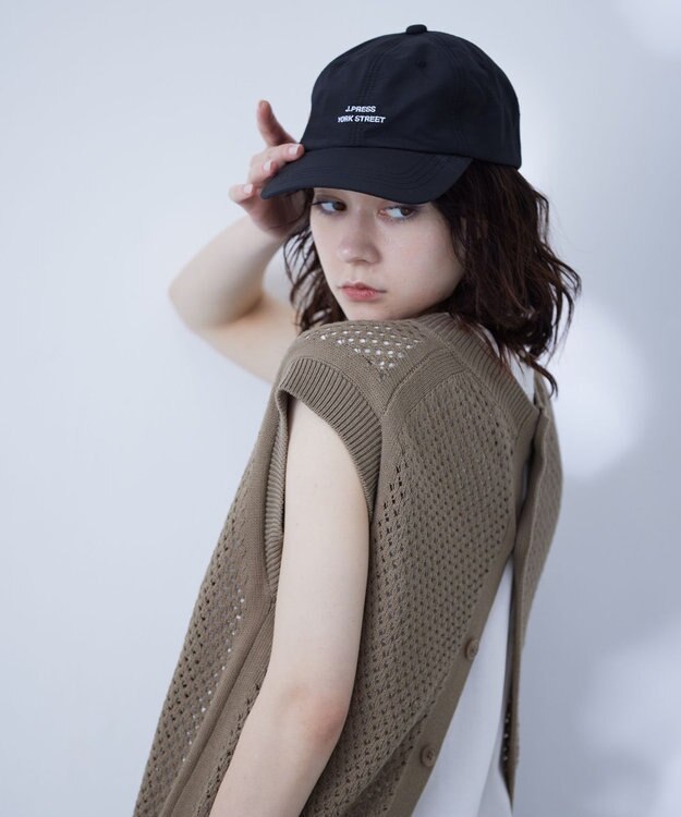 J.PRESS YORK STREET 【WOMEN】コットンコードベスト ブラウン系