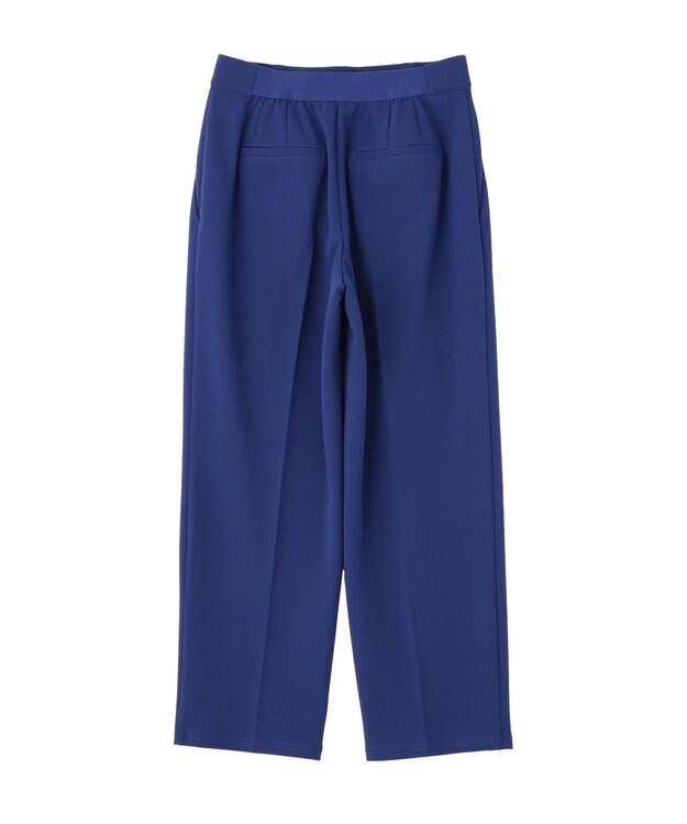 Green Parks きれいシルエット接触冷感テーパードパンツ Blue