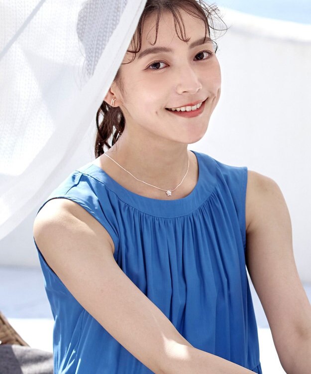 Tiaclasse 【安田美沙子さん着用】シルバータイニーネックレス シルバーC