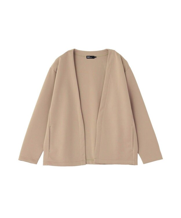 CRAFT STANDARD BOUTIQUE ボタンレスカットカーディガン Dark Beige