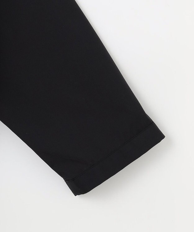 #Newans 【洗濯機可能/シワになりにくい】〈お腹・腰回りをカバー〉ピンタックデザインスクエアブラウス ブラック