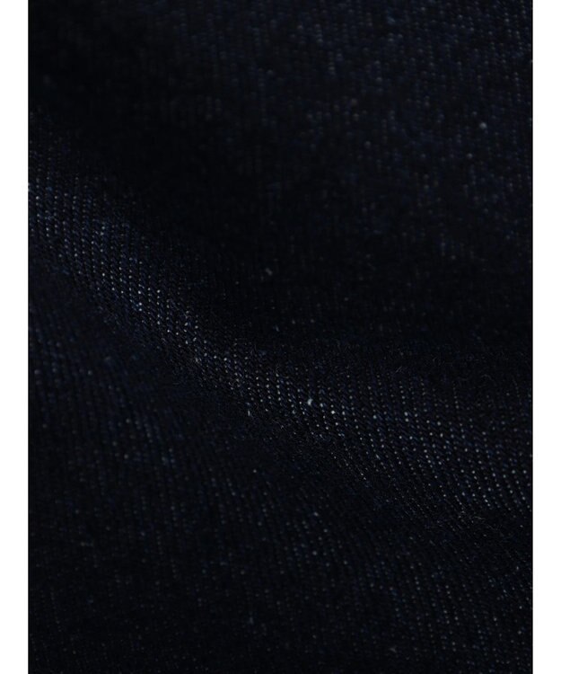 earth music&ecology ボタンフライワイドデニムパンツ Indigo