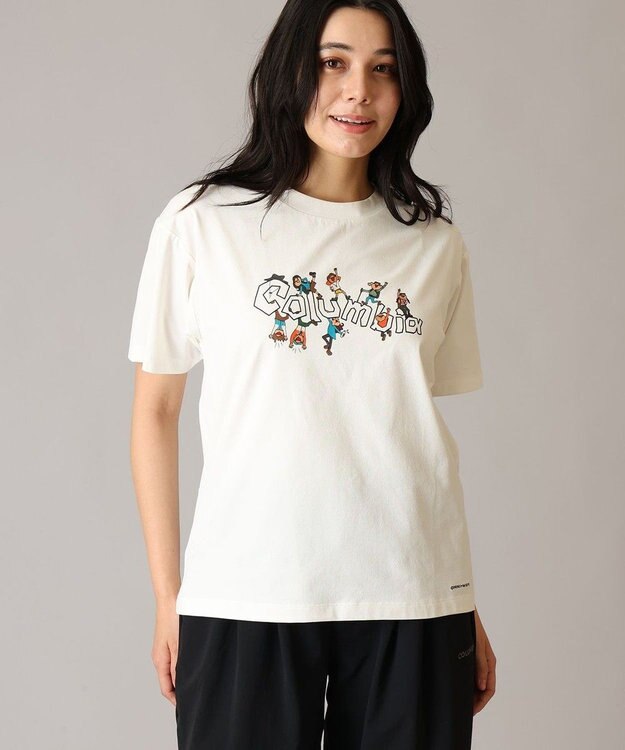 Columbia Columbia/ ウィメンズティーティージービーショートスリーブTシャツ /コロンビア Sea Salt