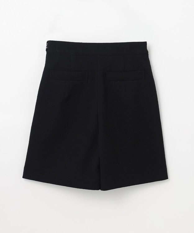 GRACE CONTINENTAL ブッチャーショートパンツ ブラック