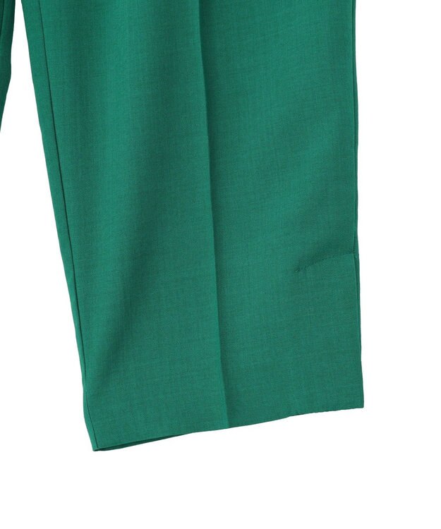 YECCA VECCA 【UVカット】サラサライージーテーパードパンツ Green