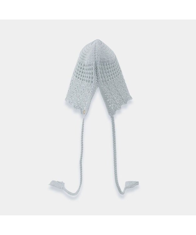 林八百吉商店 un chapeau ニットボンネット アクア