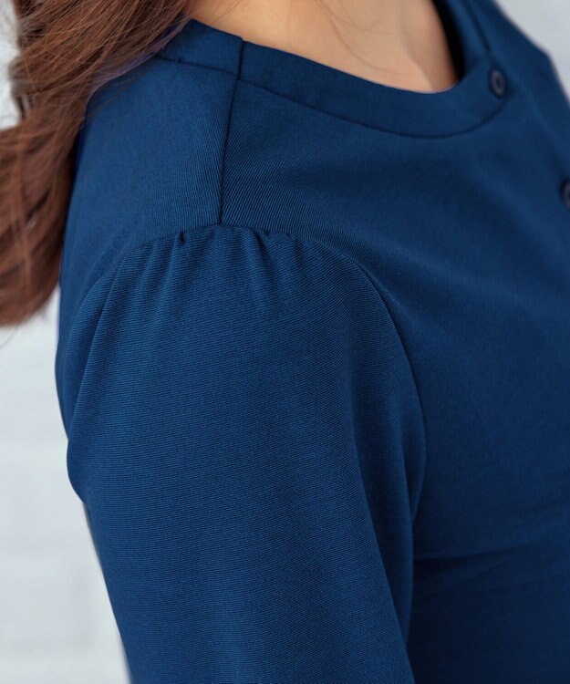 Tiaclasse 【洗える】前開きポンチボレロ ターコイズ