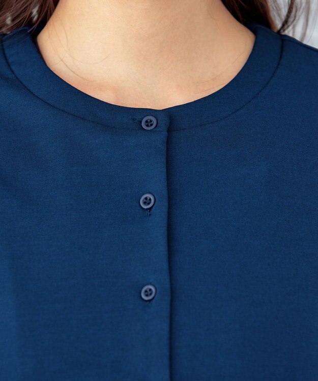 Tiaclasse 【洗える】前開きポンチボレロ ターコイズ