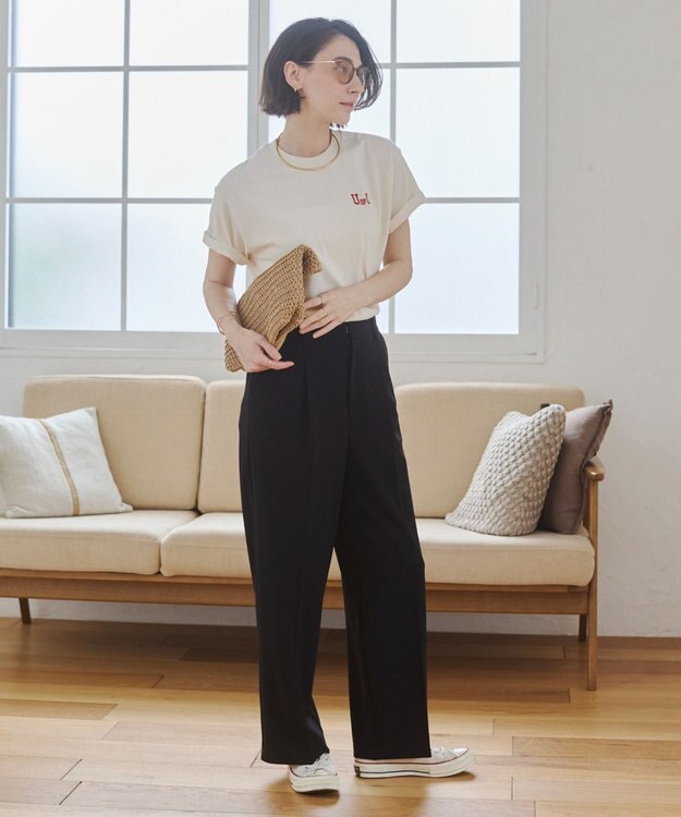 WEGO 【ANGIE VINTAGE】カレッジロゴプリントTee 柄18
