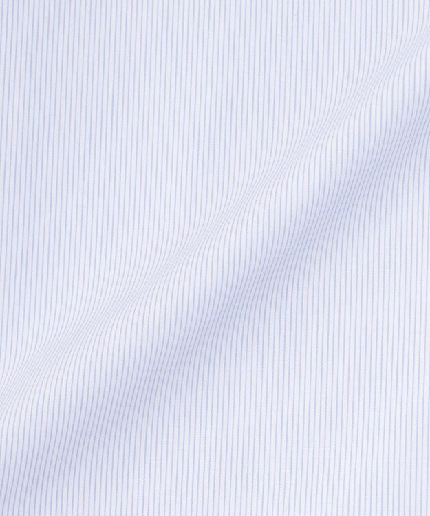 uncrave コットンクロスストライプ ワイドトラウザー サックスストライプ