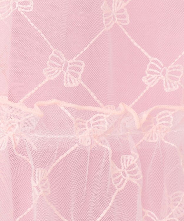 ANY KIDS チュールキャミソール付き ワンピース ピンク