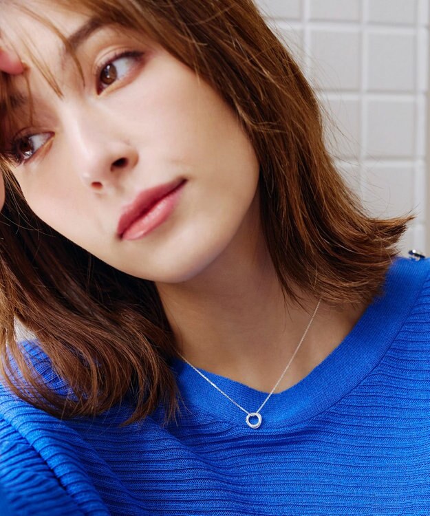 Tiaclasse 【安田美沙子さん着用】シルバータイニーネックレス シルバーA