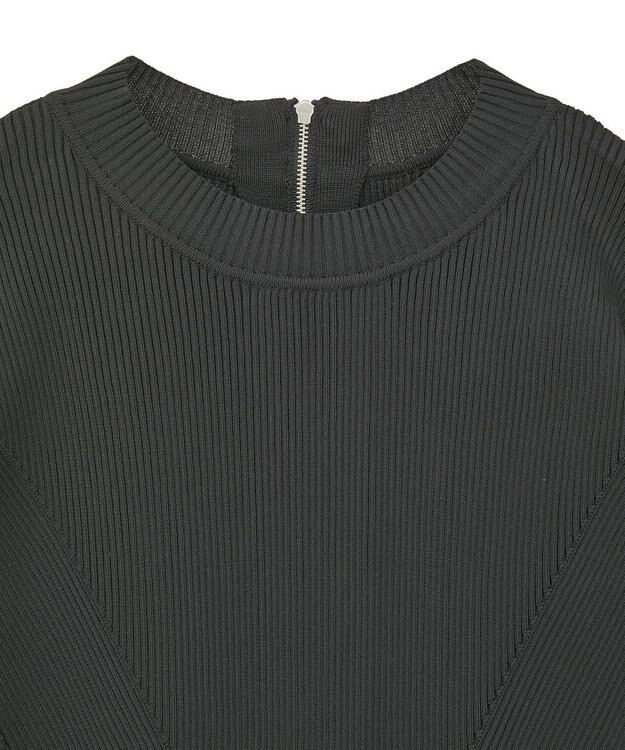 Green Parks ・ＥＬＥＮＣＡＲＥ　ＤＵＥ　ハイブリットハイネックニット Charcoal Gray