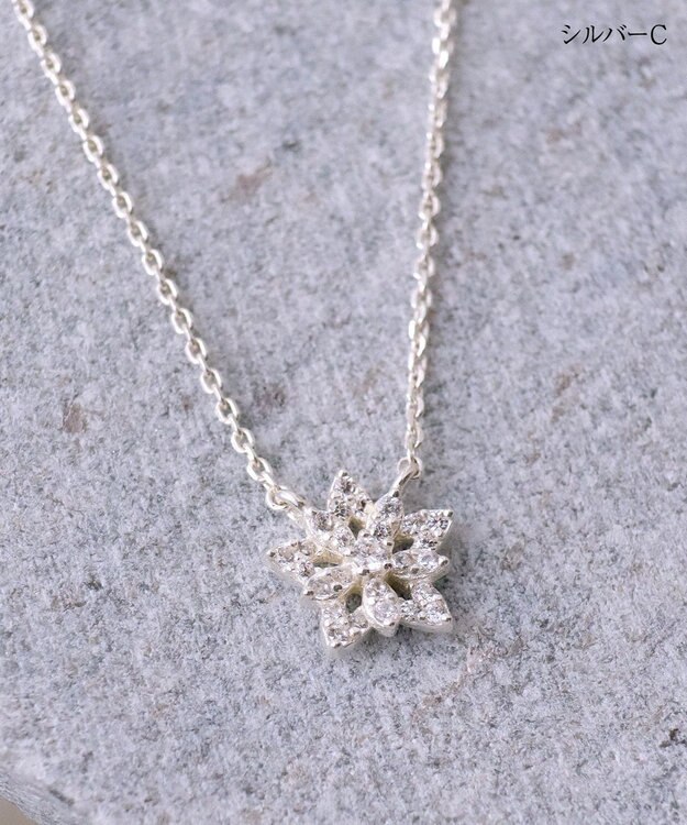 Tiaclasse 【安田美沙子さん着用】シルバータイニーネックレス シルバーC