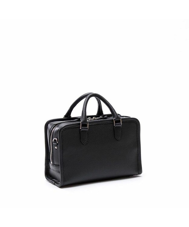 A.D.M.J. モーツァルトヘリ巻きボストン23cm ブラック