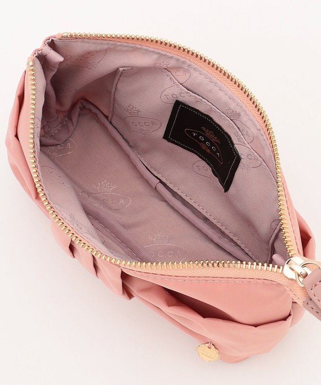 TOCCA CLUTCH OF KNOT POUCH ポーチ ピンク系