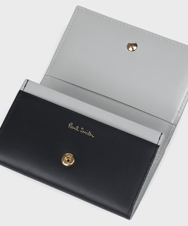 Paul Smith サプルレザー 名刺入れ ネイビー