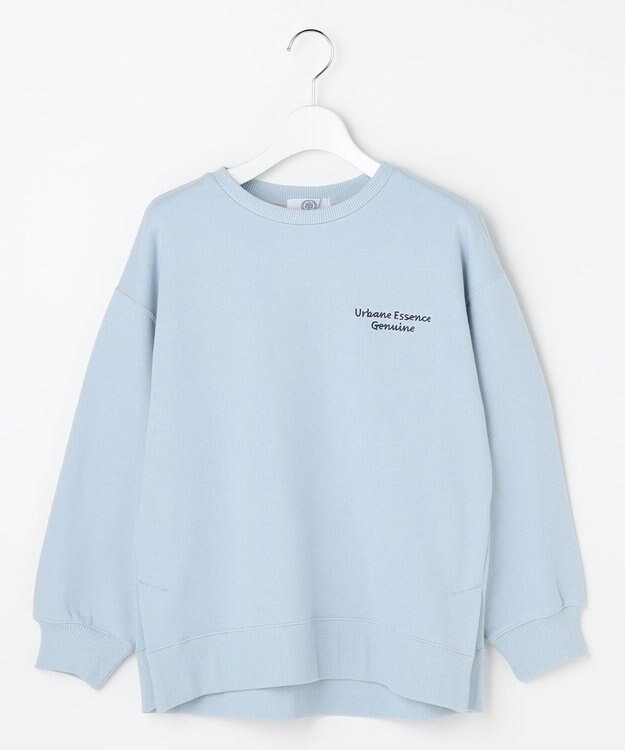 J.PRESS LADIES S 【WEB限定】ロゴ裏毛 スウェット 【WEB限定】サックス系