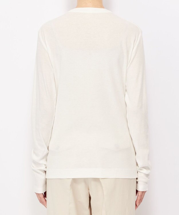 uncrave シアー クルーネックカットソー ホワイト