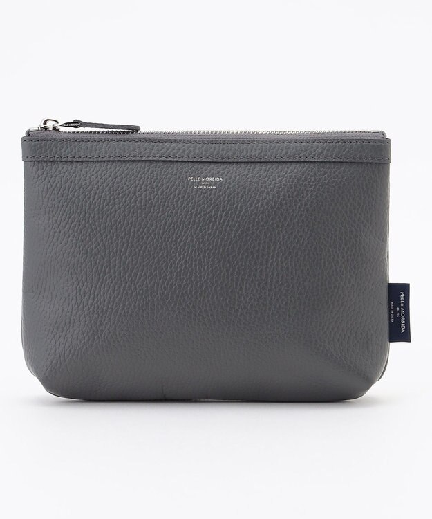 JOSEPH HOMME 【PELLE MORBIDA】ポーチ ライトグレー系