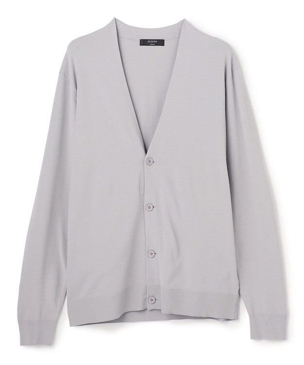JOSEPH HOMME 【ストレッチ】リュクスレーヨン　カーディガン ライトグレー系