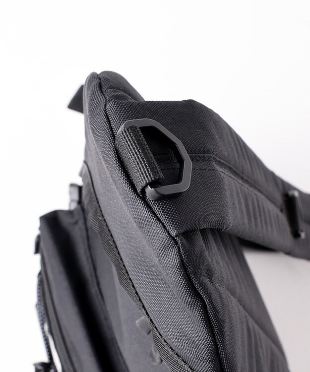 WEGO コードデザインワンショルダーバッグ ブラック