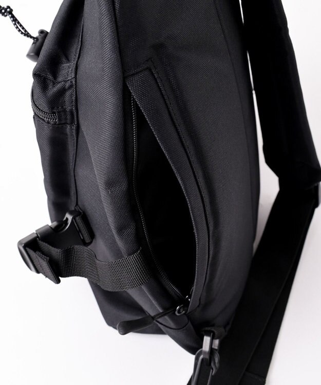 WEGO コードデザインワンショルダーバッグ ブラック