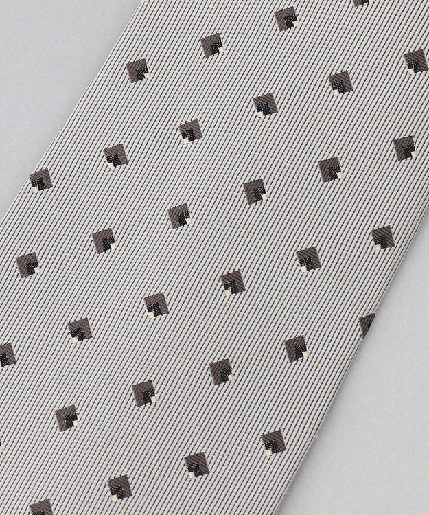 GOTAIRIKU GOTAIRIKU別注【日本製】シルク ネクタイ_オリジナル柄 ベージュ系8