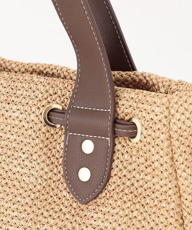 LA BAGAGERIE サイドタッセルサマートート　Mサイズ ベージュ