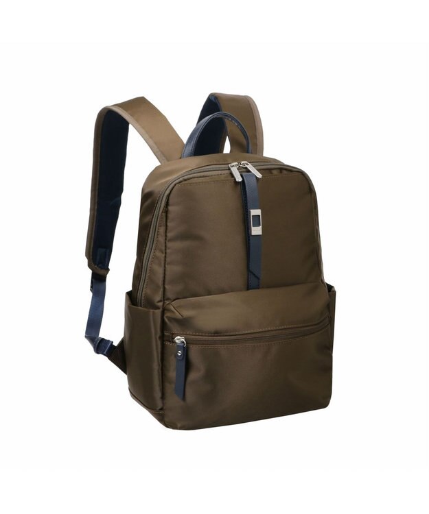 ACE BAGS & LUGGAGE PROGRES プログレ ミュー リュックサック ボトルホルダー エアメッシュ素材 背面ポケット 17394  リュックサック レディース ユーティリティポケット カーキ