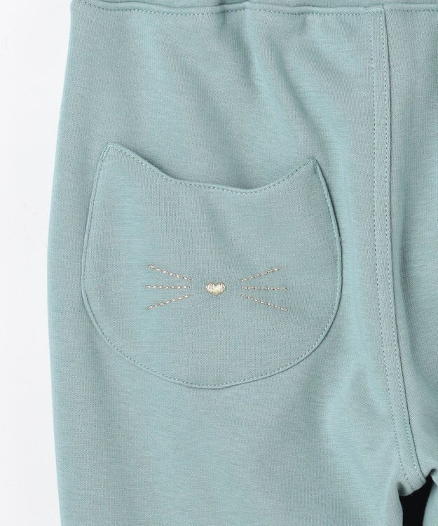 ANY KIDS  7days 裏シャギーガーリーパンツ ミント